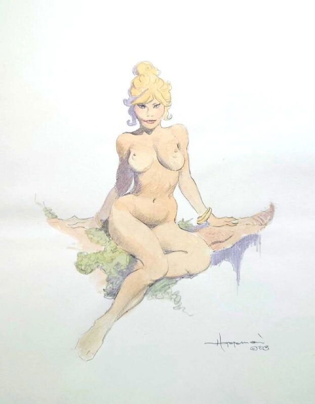Jungle Beauty par Mike Hoffman - Illustration originale