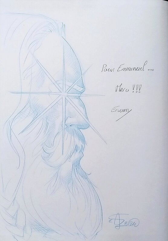 Erwan Seure Le Bihan, Odin l'intégrale 2024Dec - Sketch