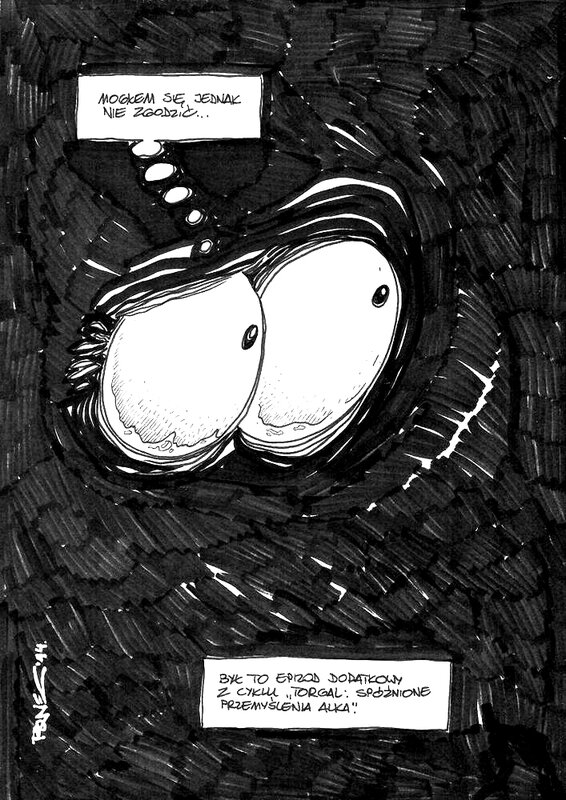 Hubert Ronek, Torgal, part 2 -  dedicace - Œuvre originale