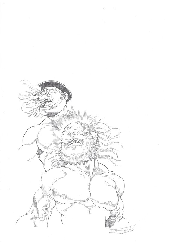 En vente - RUN - LowReader 5  - Page 112 - Planche originale