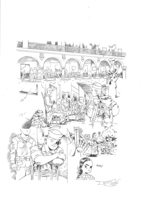 En vente - RUN - LowReader 5  - Page 84 - Planche originale