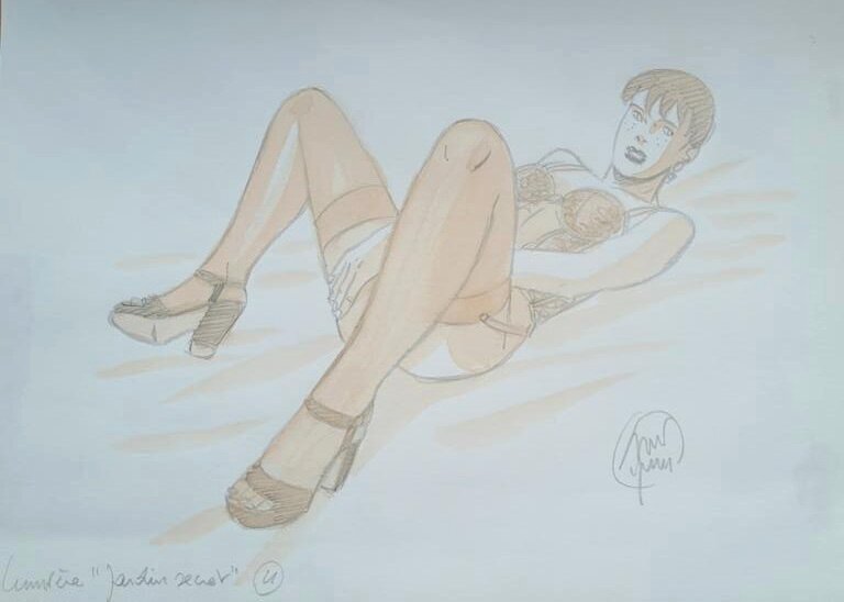 Caroline Baldwin by André Taymans - Comic Strip