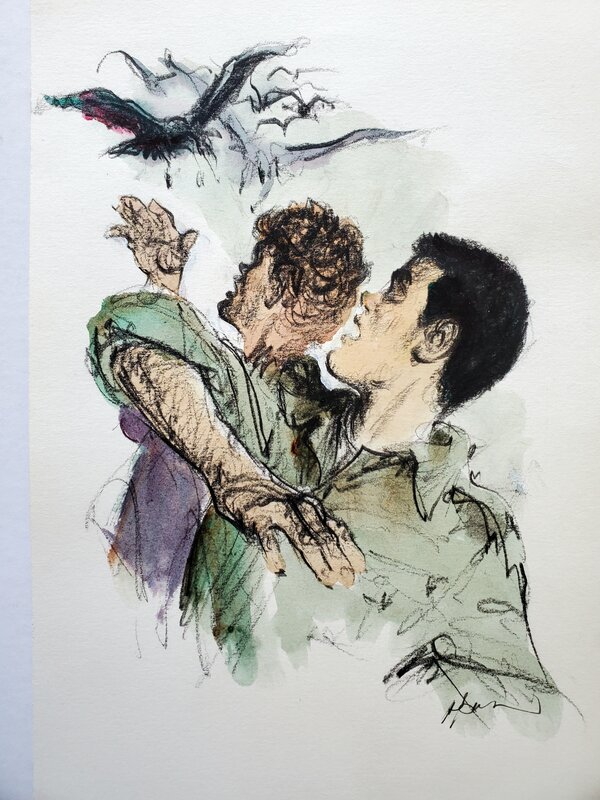 René Follet, BOB MORANE et BILL BALLANTINE . hommage à HENRI VERNES - Comic Strip
