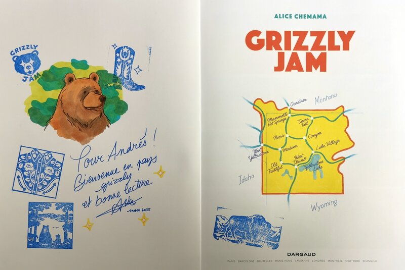 Grizzly Jam by Alice Chemama - Sketch
