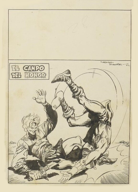 Esteban Maroto, NIKOS  Le Prince de Rhodes - Couverture originale
