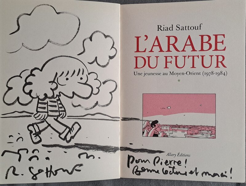 L'arabe du futur by Riad Sattouf - Sketch
