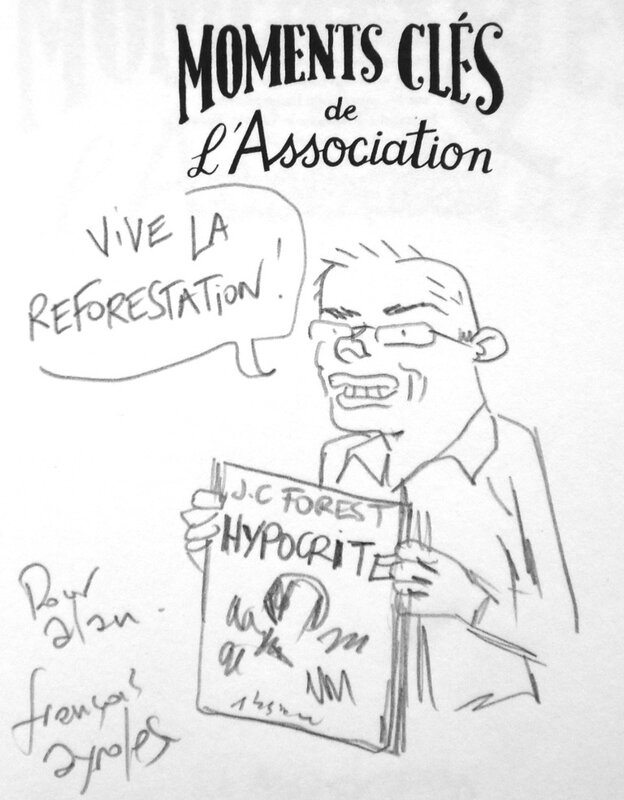 François Ayroles, Reforestation à l'association - Sketch