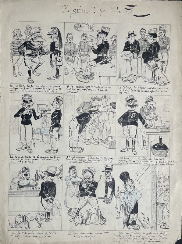 Hygiène! by Henri De Sta - Comic Strip