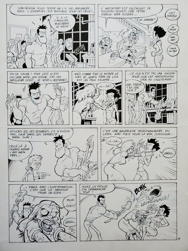 Richard Di Martino, OUTRE TOMBE  T1 MAMAN EST REVENUE - Comic Strip