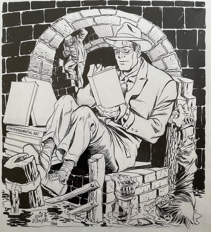 Eisner - Spirit cover - Couverture originale