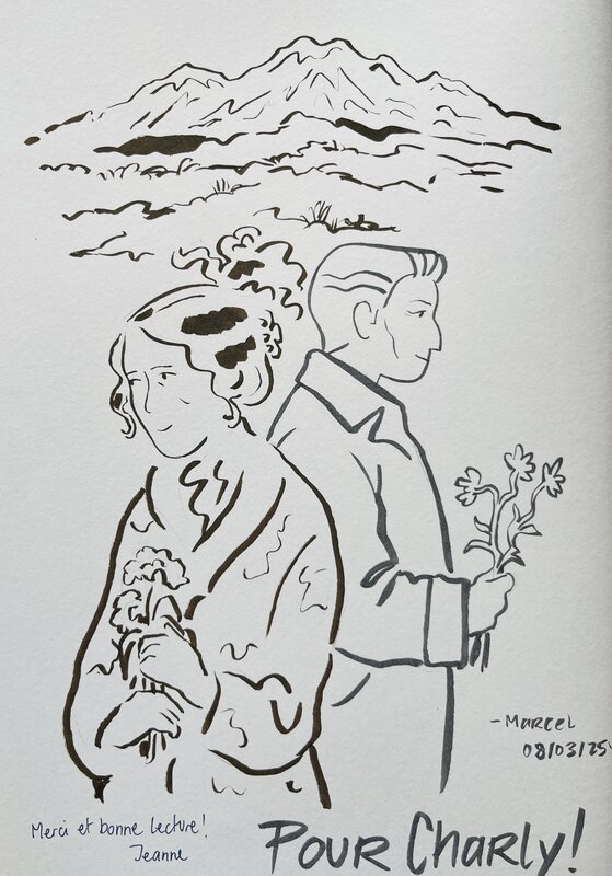 Marcel Shorjian, Jeanne Sterkers, La montagne entre nous - Dédicace