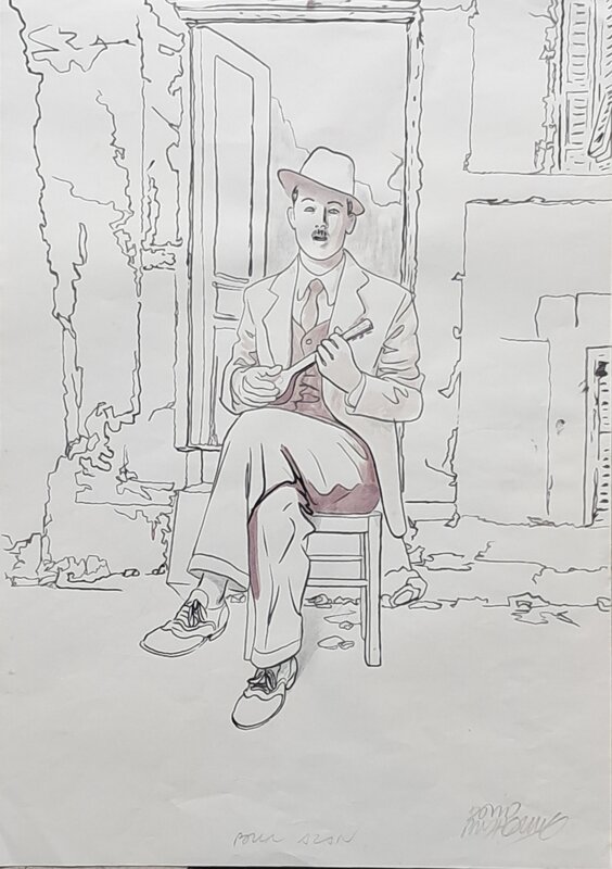Rebetiko by David Prudhomme - Original Illustration