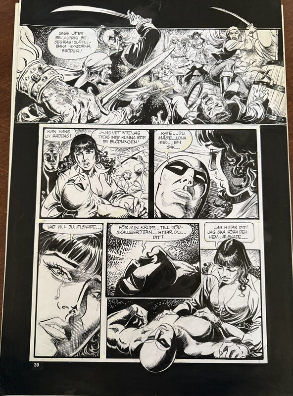 César Spadari, Pag 30 of The Dead of a Phantom - Comic Strip