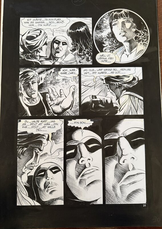César Spadari, The Dead of a Phantom - Comic Strip
