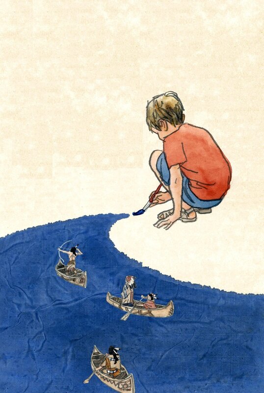Le garçon par Guillaume Trouillard - Illustration originale