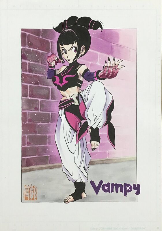 Gochi, Cerditosdeguinea, Vampy by Cerditos de Guinea - Illustration originale