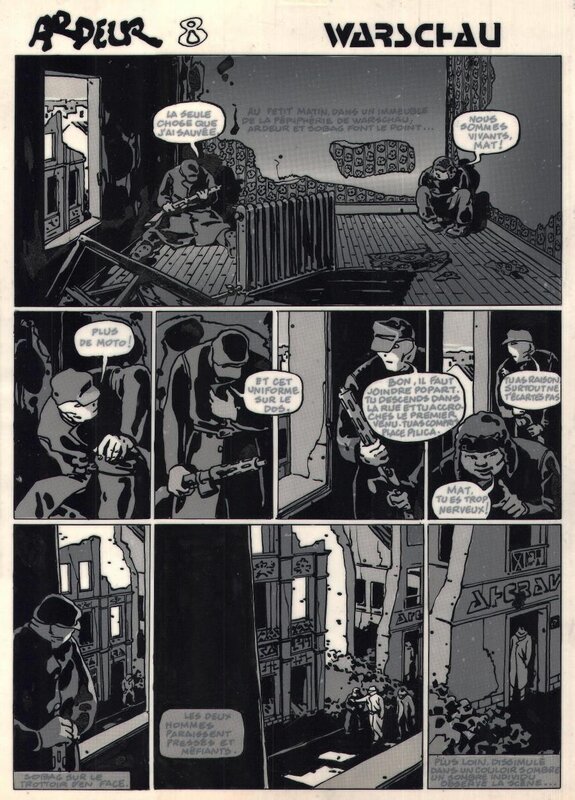 Ardeur par Alex Varenne, Daniel Varenne - Planche originale