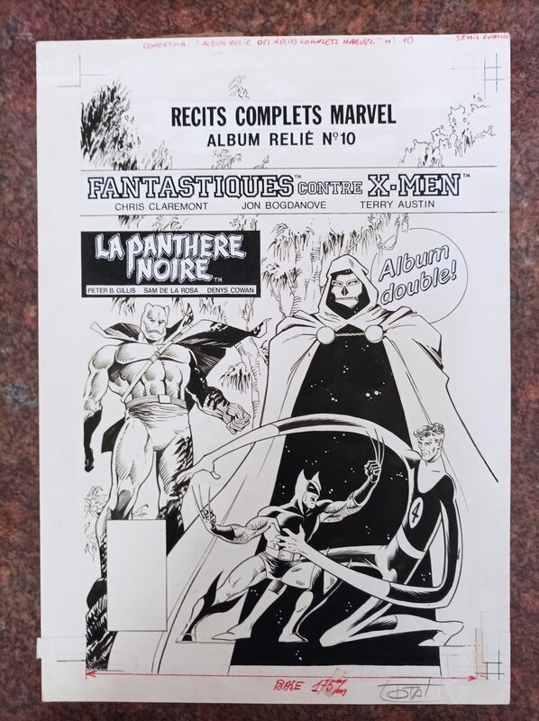 For sale - Couverture originale album relié RCM LUG / ciro tota - Original Cover