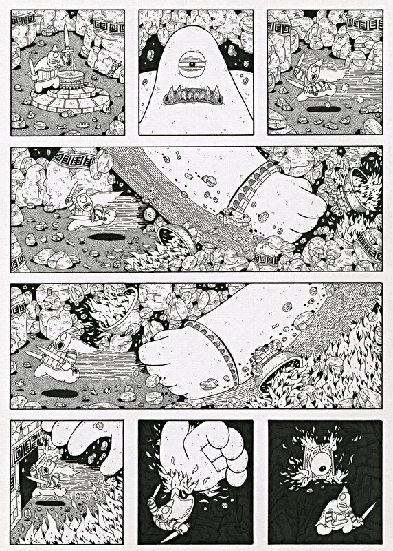 Le fils du roi par Stanislas Moussé - Planche originale