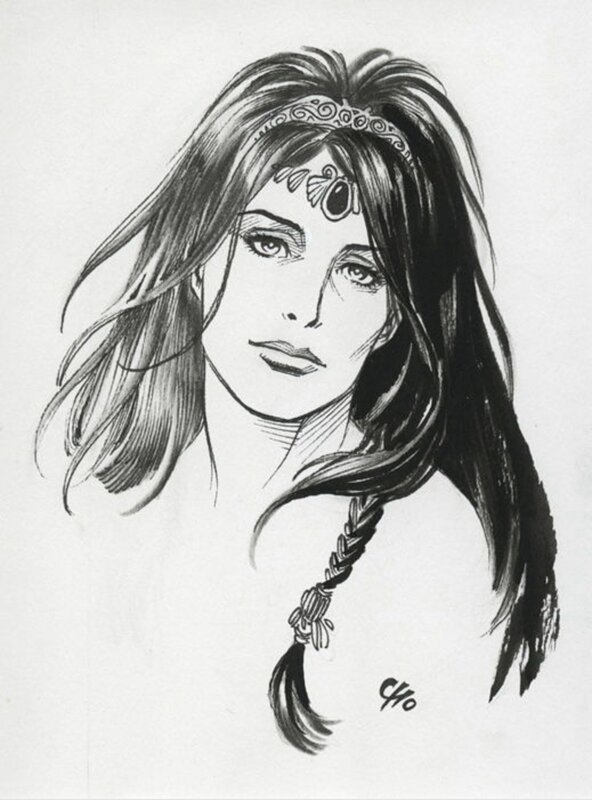 Frank Cho, Titanic Tales illustration - Original Illustration