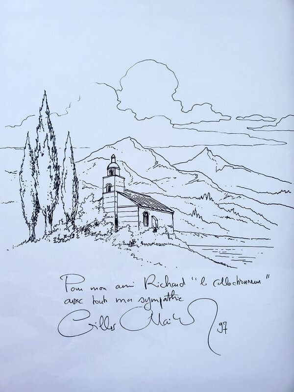 Gilles Chaillet, LEFRANC   T12 LA CAMARILLA - Sketch