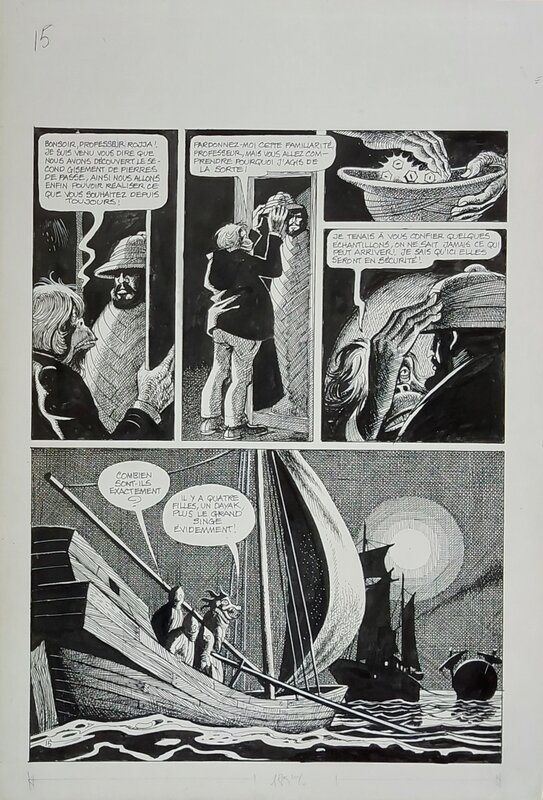 Bornéo Joe par Georges Pichard - Planche originale