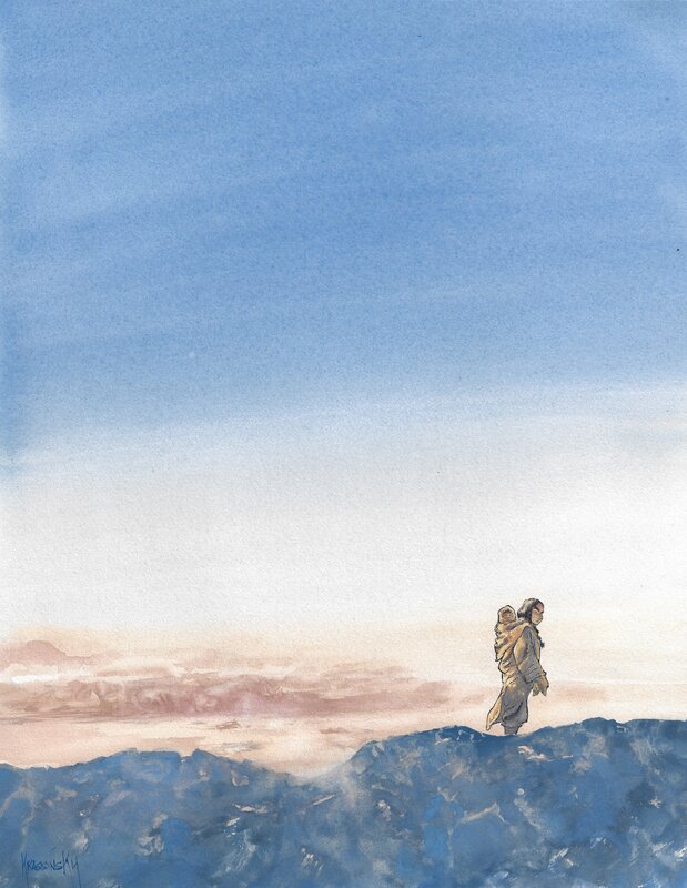 For sale - Jean-Paul Krassinsky, De pierre et d'os - Couverture originale - Original Cover