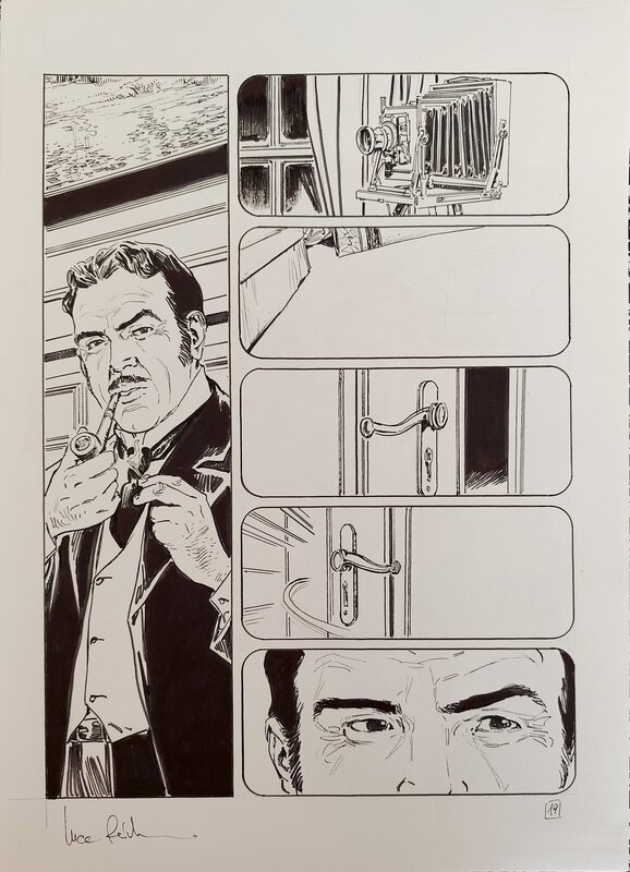 Luca Raimondo, Thomas Carnacki - T2 - Planche 19 - Comic Strip