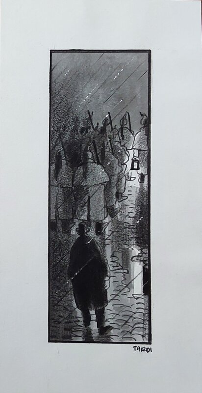 Casse-Pipe par Jacques Tardi - Illustration originale