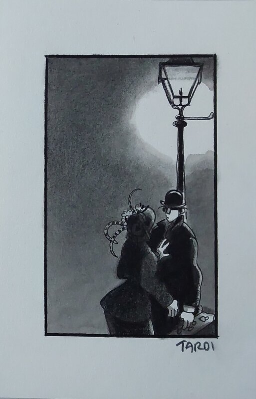 Mort à crédit by Jacques Tardi - Original Illustration