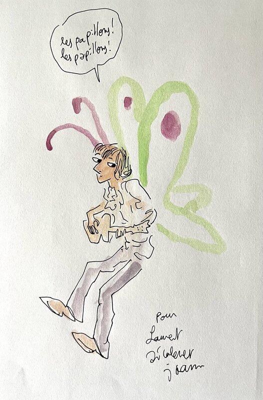 Thomas Fersen vu par Joann Sfar - Sketch