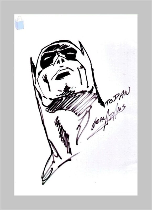 Batman by Neal Adams - Sketch