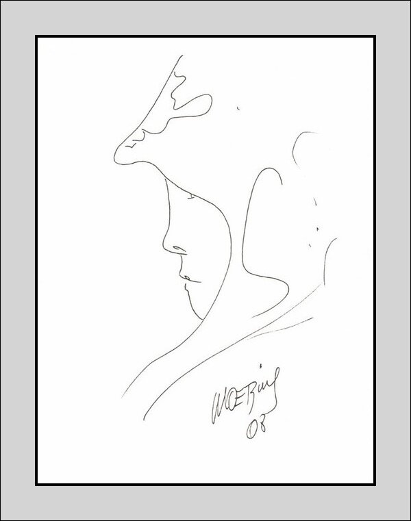 Starwatcher by Moebius - Sketch