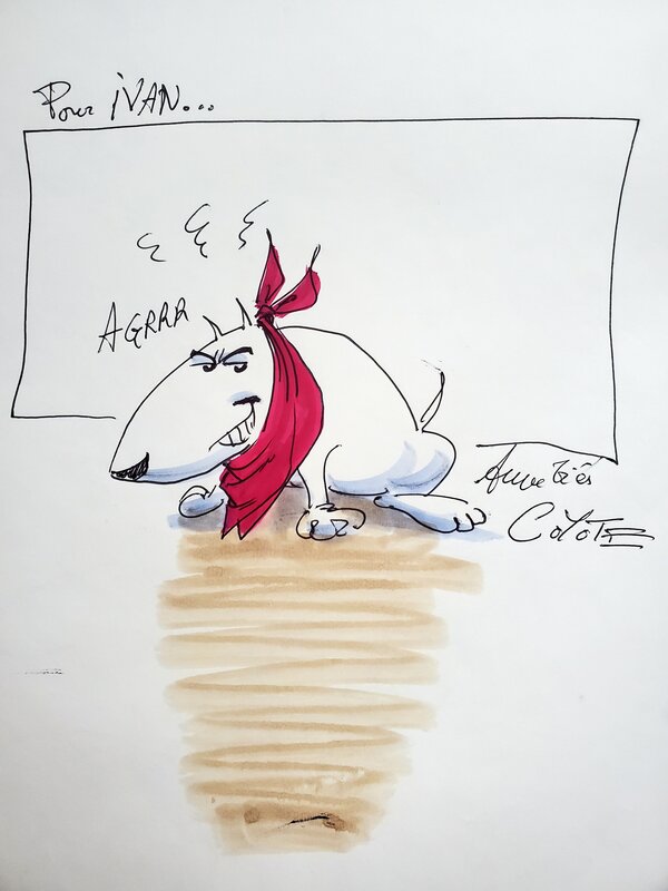 DIEGO DE LA S.P.A. par Coyote - Dédicace