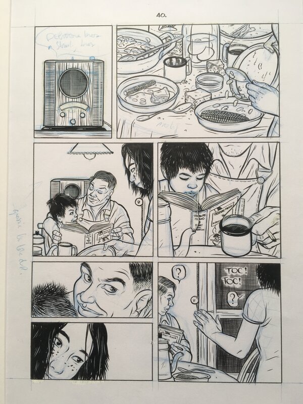 Alex W. Inker, Un travail comme un autre - Comic Strip