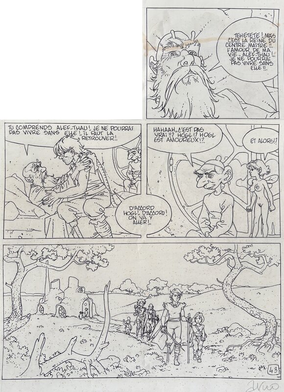 Arno, Alejandro Jodorowsky, Alef Thau - Le seigneur des illusions - Comic Strip