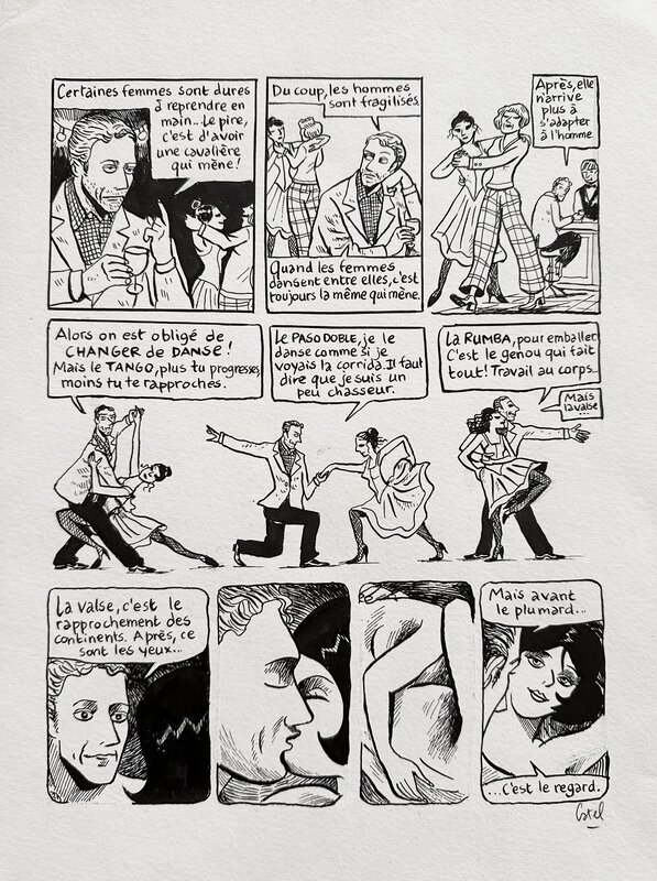 Quatuor by Catel - Comic Strip