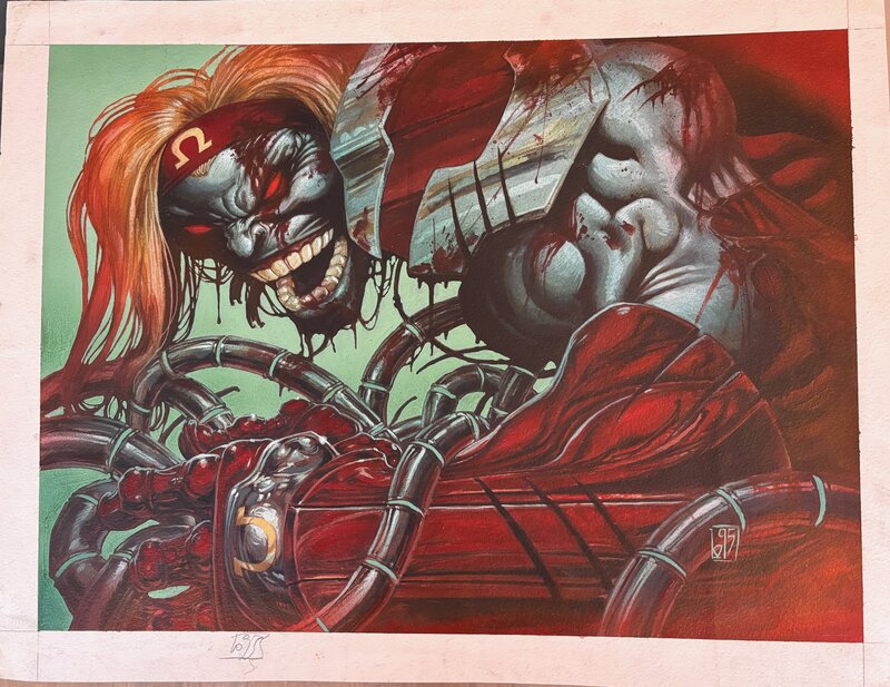 For sale - Omega RED by Olivier Ledroit - Comic Strip