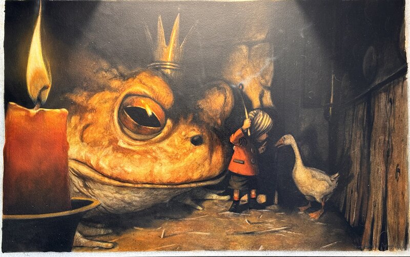 For sale - Toad King by Jean-Baptiste Monge - Comic Strip