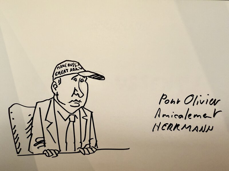 Tous Toussent par Herrmann - Dédicace