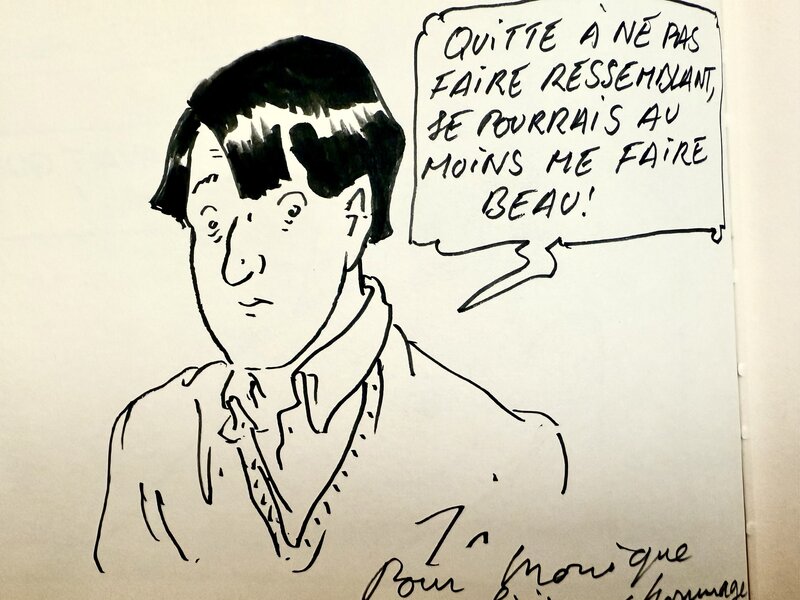 Martin Veyron, Un negre le cul entre deux chaises - Dédicace