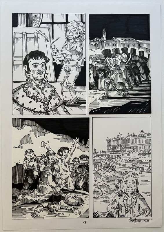 Bart Proost - Goya, licht en schaduw - Comic Strip