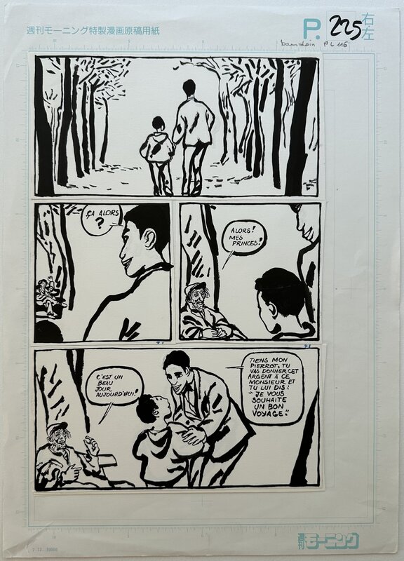 Baudoin - Le voyage p225 - Comic Strip