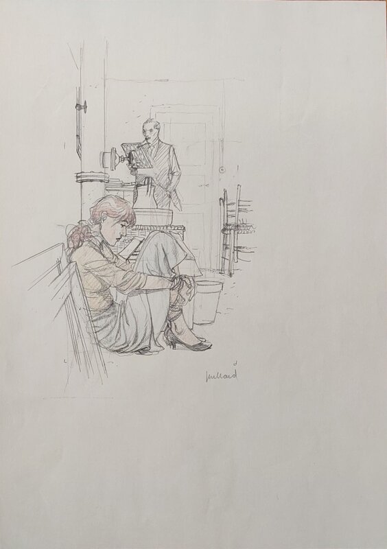 Après la pluie by André Juillard - Original art