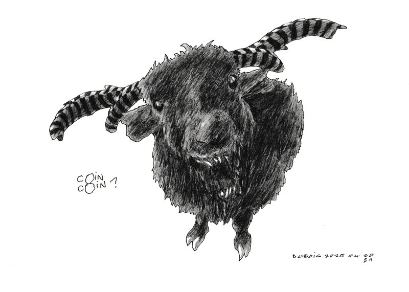 En vente - Stéphane Dubois, Illustre 2025 04 20 - 21 - Illustration originale