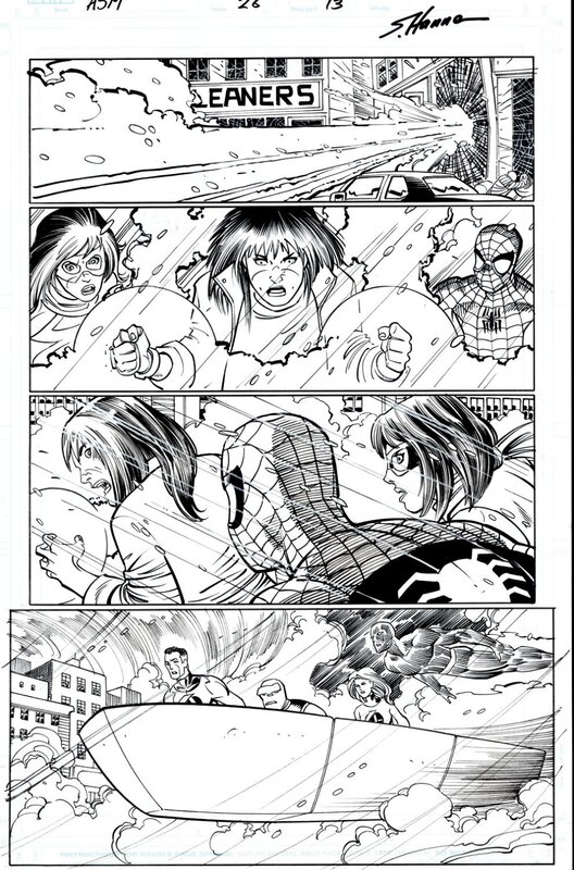 John Romita Jr., Amazing Spider-Man 26 - Original art