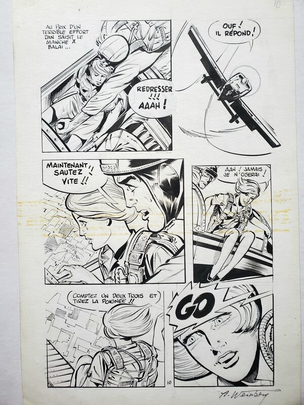 DAN COOPER by Albert Weinberg - Comic Strip