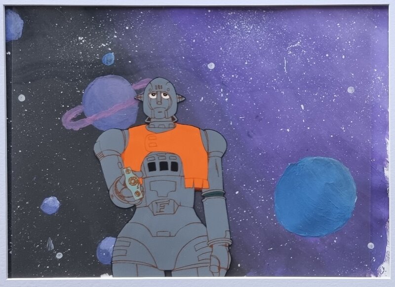 studio Toei Animation, Crag (Capitaine Flam) - Celluloïd original - Œuvre originale