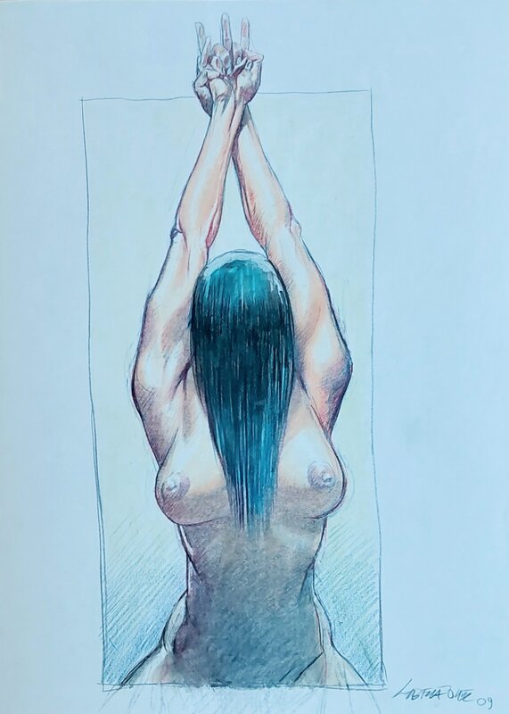 Liberatore, Modèle 2/2 version couleur - Original Illustration