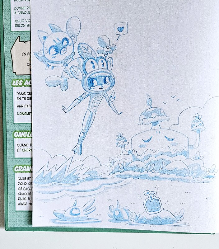 For sale - oTTami, Calie & Kasskoo : Le royaume de Haute Rivière - Sketch